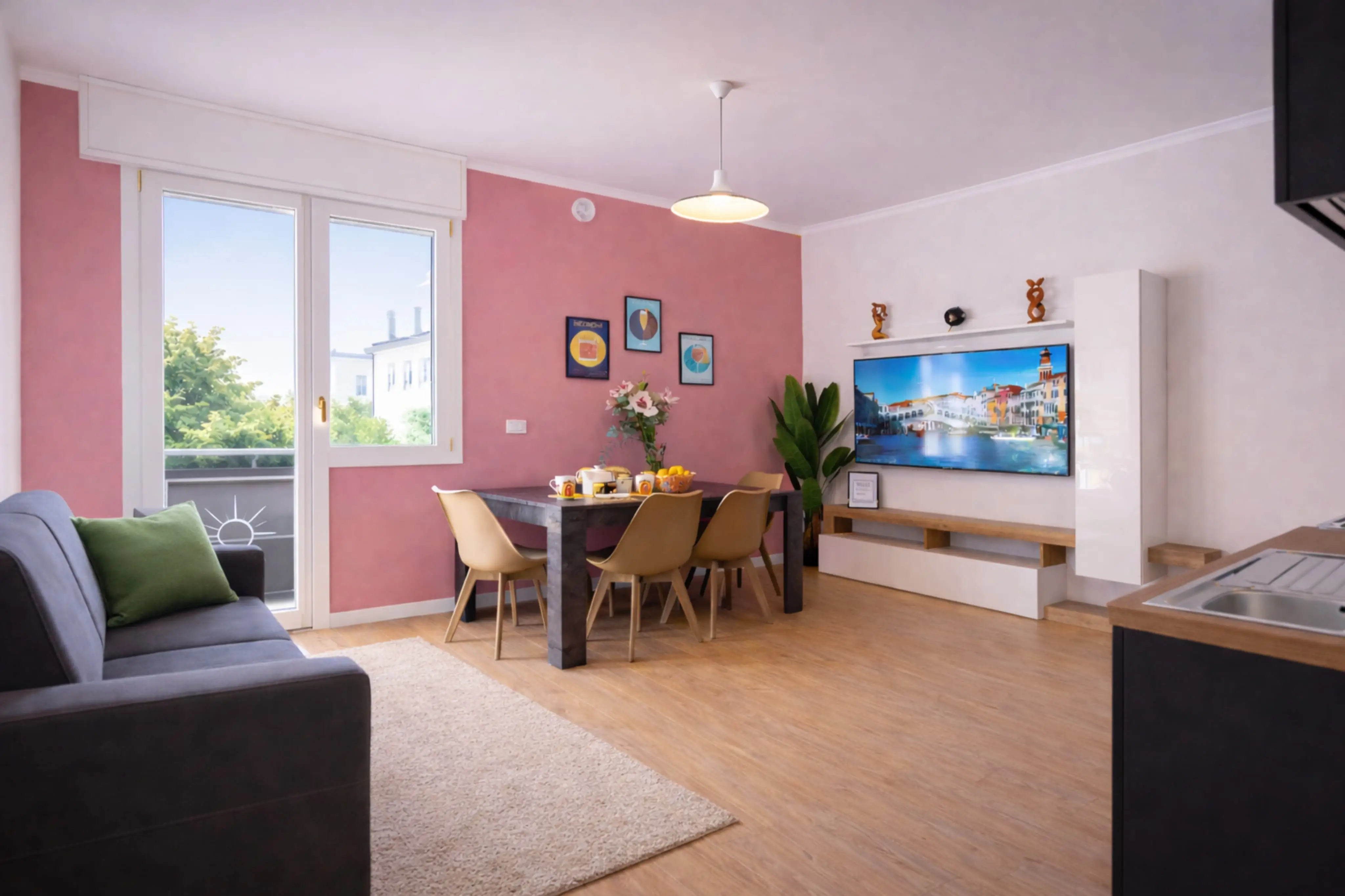 Indaco Apartments — spazi comuni